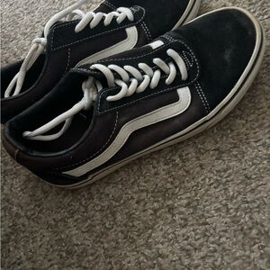 Vans Black and White Women's Sneakers